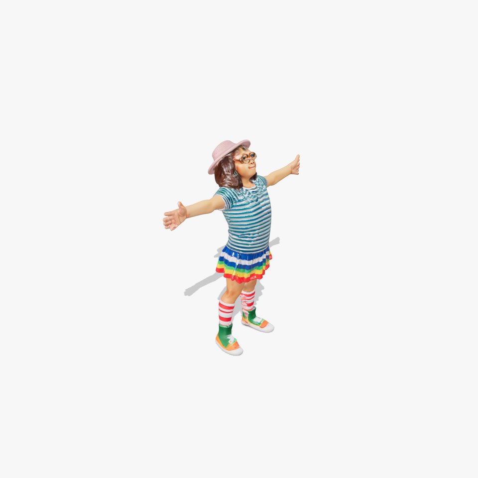 Colorful Child Character Model Pack for Animation and Game Design